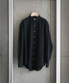 【KANEMASA】ROYAL OX DRESS KNIT SHIRT LOOSE FIT - BLACK