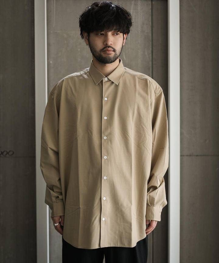 KANEMASA カネマサのドレスニットシャツ BEIGE session福岡セレクトショップの通販サイト