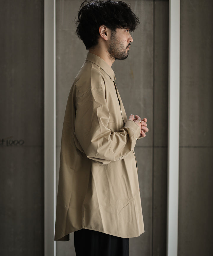 KANEMASA カネマサのドレスニットシャツ BEIGE session福岡セレクトショップの通販サイト
