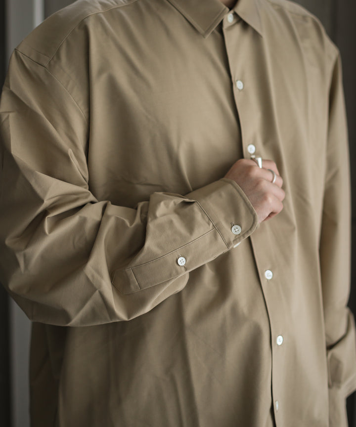 KANEMASA カネマサのドレスニットシャツ BEIGE session福岡セレクトショップの通販サイト
