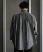 画像をギャラリービューアに読み込む, KANEMASA カネマサのドレスニットシャツ GRAY session福岡セレクトショップの通販サイト
