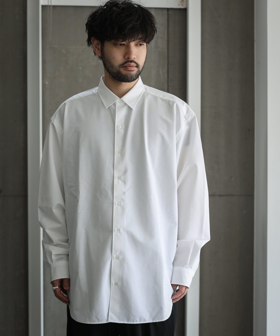 KANEMASA カネマサのドレスニットシャツ WHITE session福岡セレクトショップの通販サイト