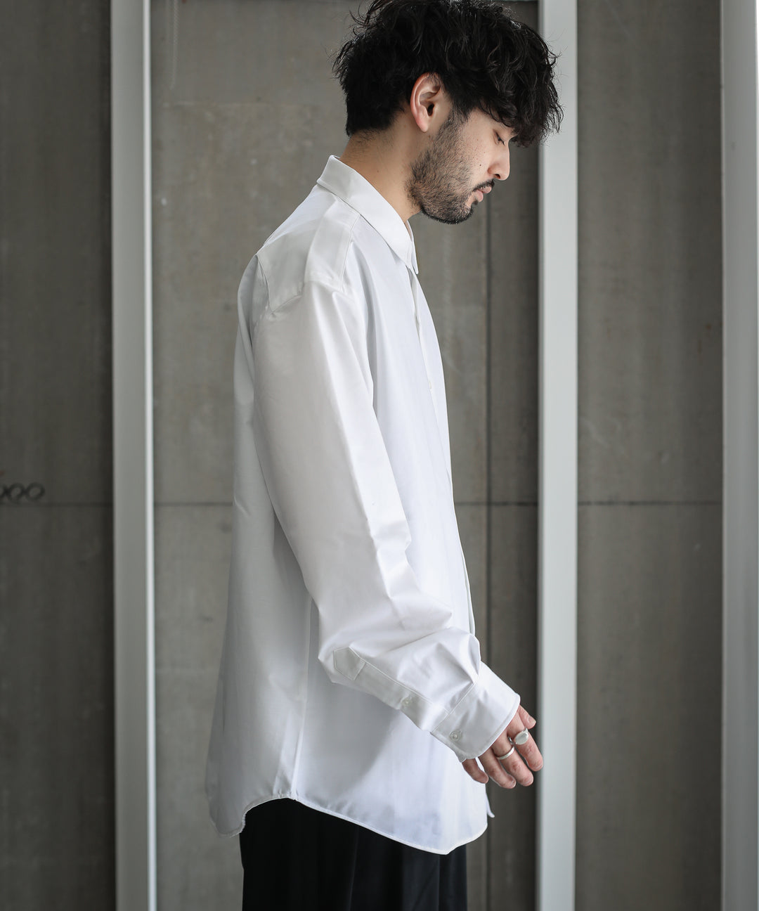 KANEMASA カネマサのドレスニットシャツ WHITE session福岡セレクトショップの通販サイト