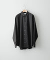 【KANEMASA】ROYAL OX DRESS KNIT LOOSE FIT SHIRT  - CHARCOAL