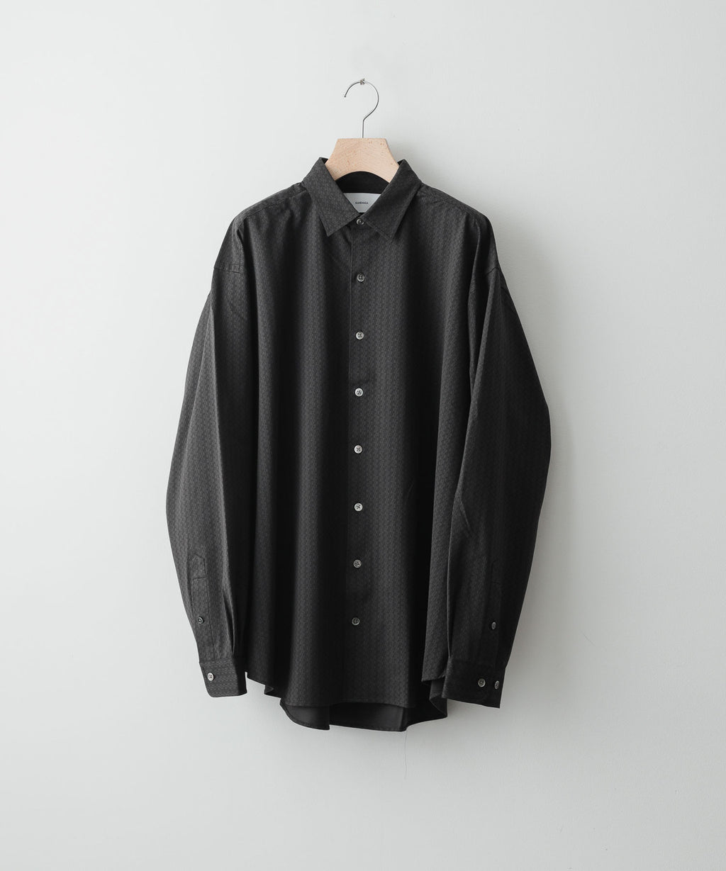 【KANEMASA】ROYAL OX DRESS KNIT SHIRT LOOSE FIT - ROPE