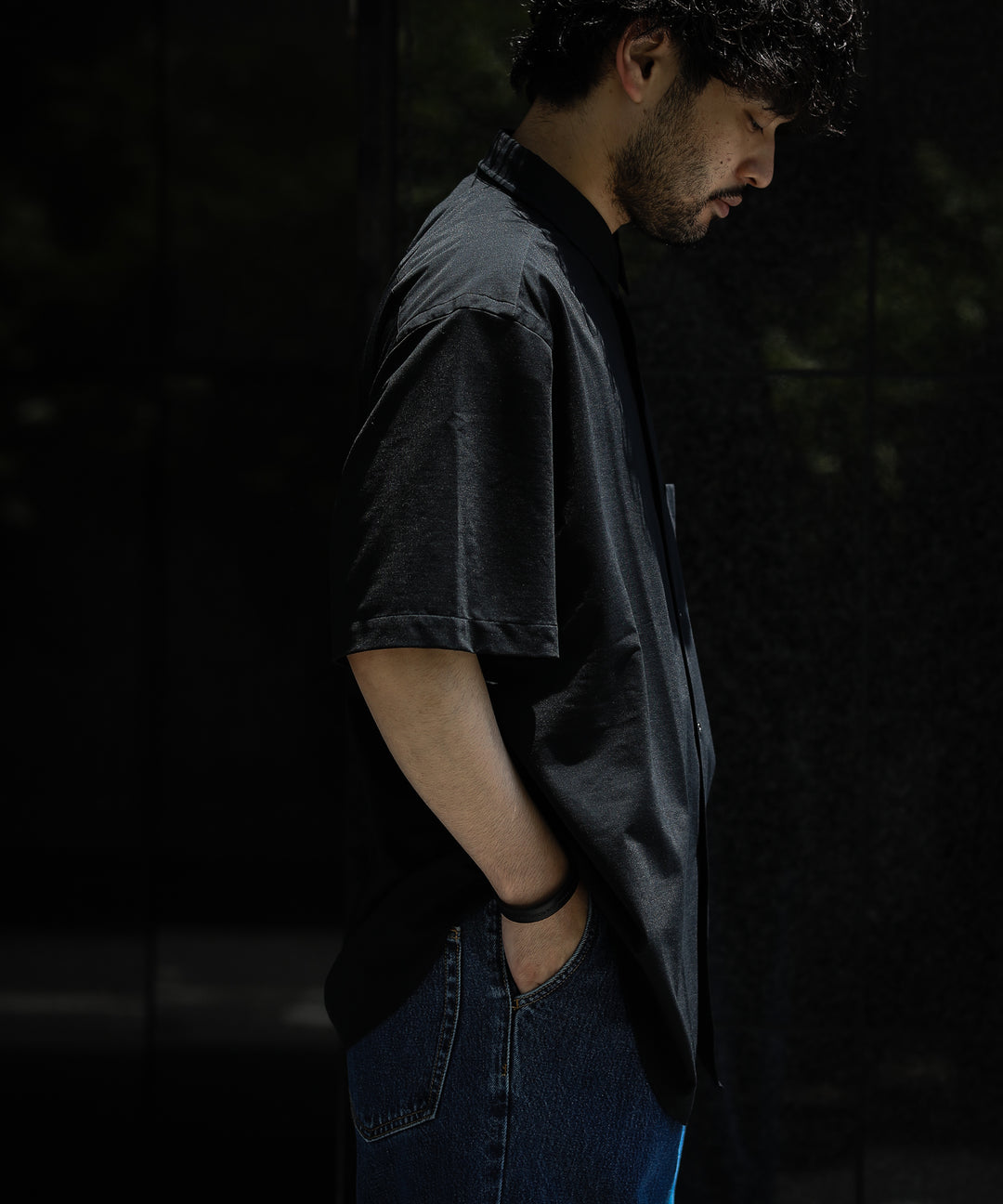 KANEMASA カネマサ ROYAL OX DRESS KNIT SHIRT SHORT SLEEVE - BLACK の公式通販サイト sessionセッション福岡セレクトショップ