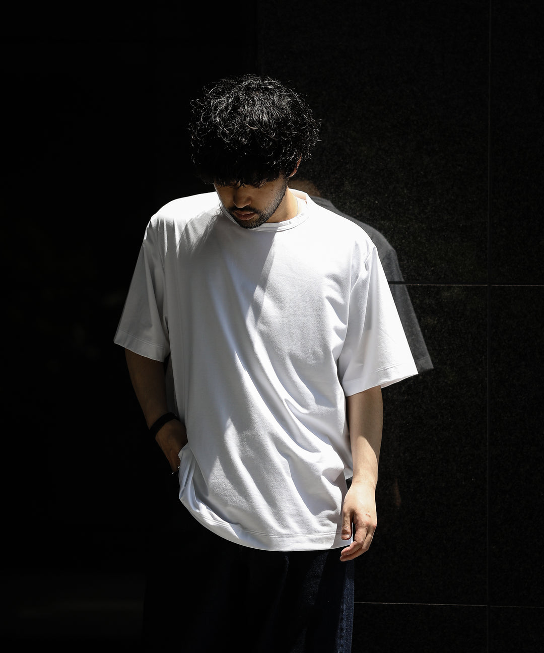 【KANEMASA】HIGH GAUGE TEE - WHITE