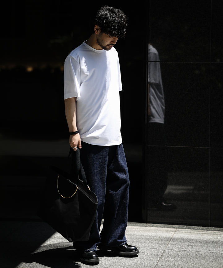 【KANEMASA】HIGH GAUGE TEE - WHITE