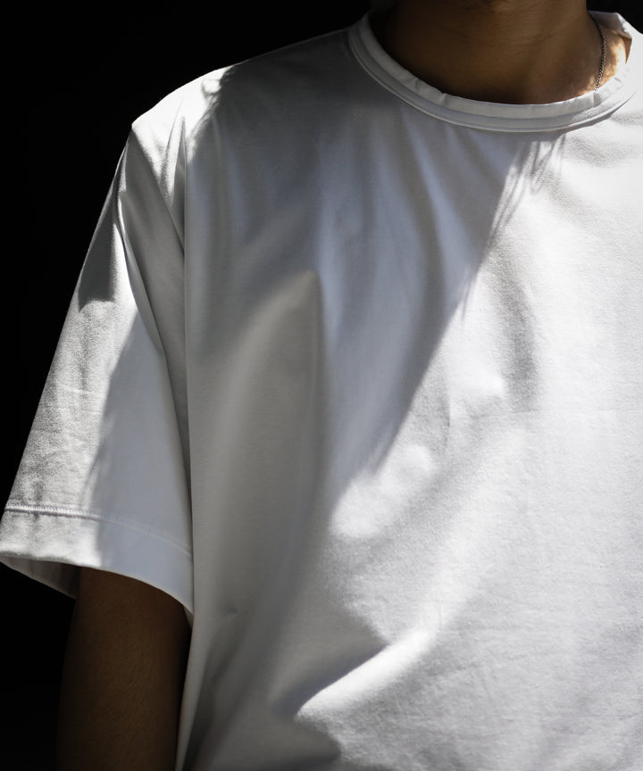 【KANEMASA】HIGH GAUGE TEE - WHITE