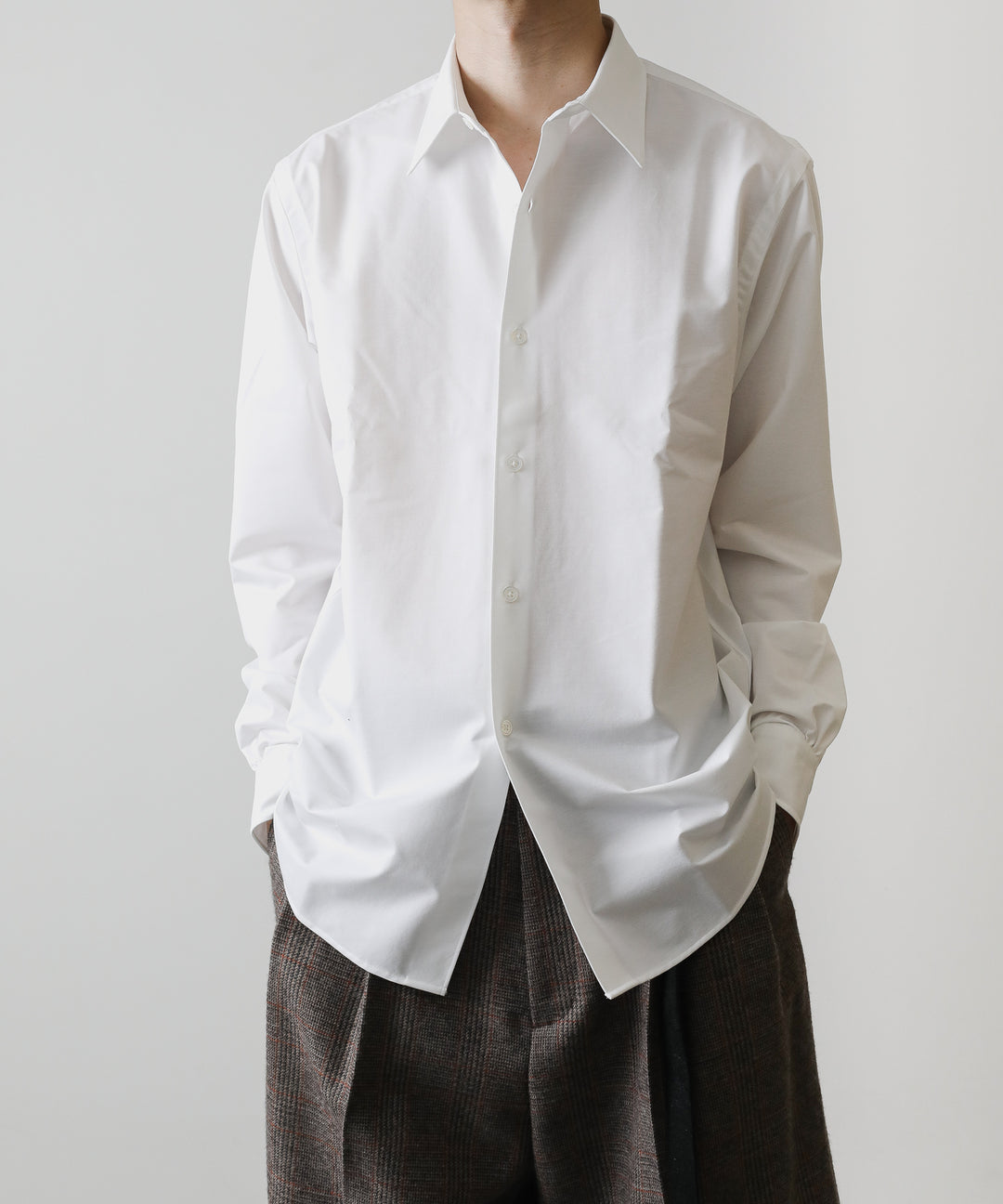 KANEMASA カネマサ ROYAL OX DRESS KNIT SHIRT JUST FIT - WHITE の公式通販サイト sessionセッション福岡セレクトショップ