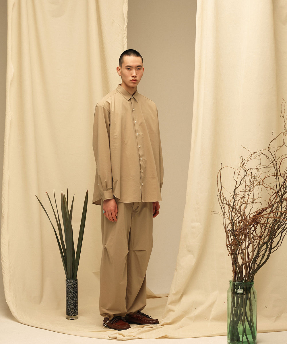 KANEMASA カネマサのドレスニットシャツ BEIGE session福岡セレクトショップの通販サイト