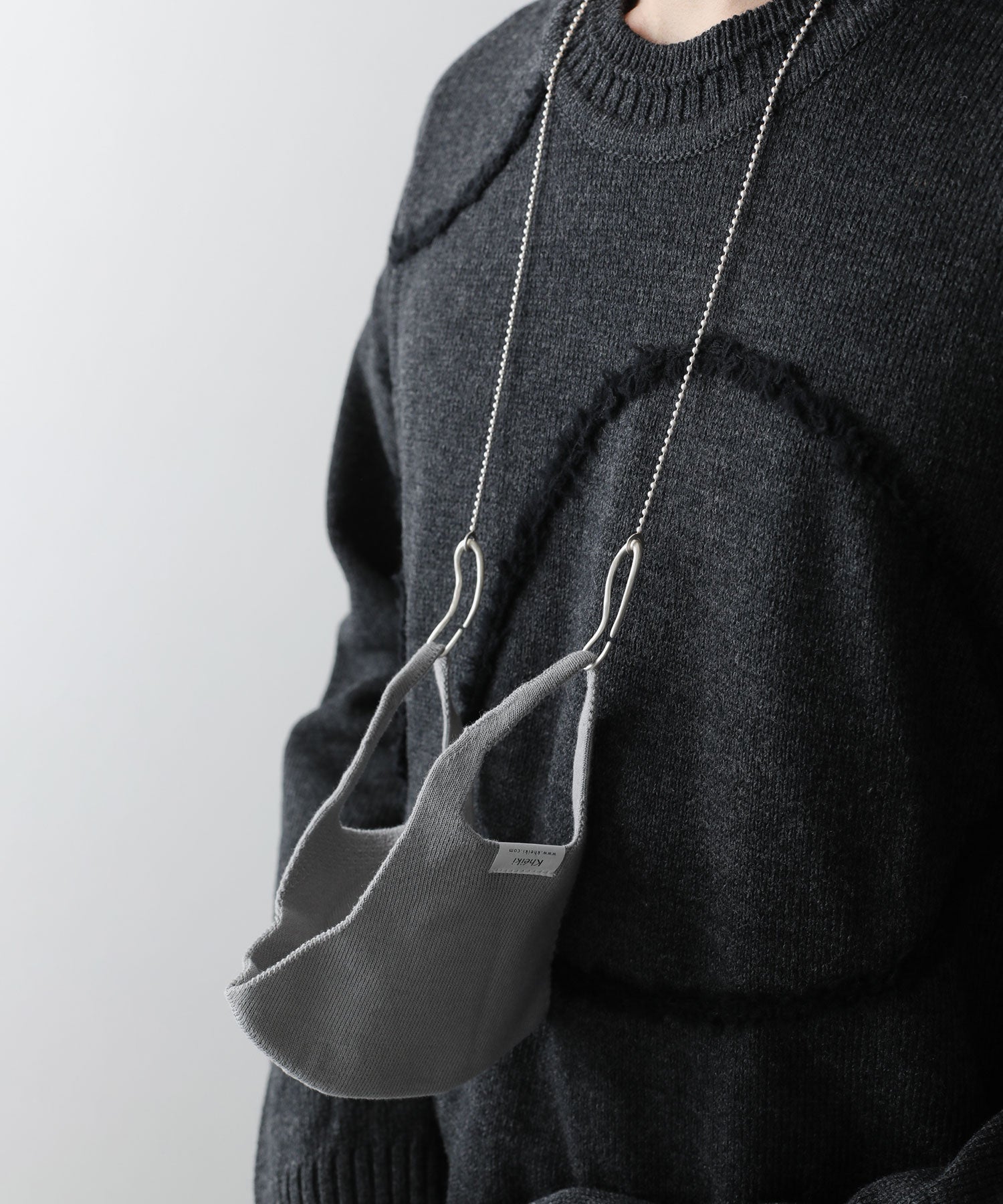 Khéiki ケイキ Chain Necklace +Ear Cuff +Knit Mask ニットマスクセット session セッション福岡セレクトショップ 公式通販サイト
