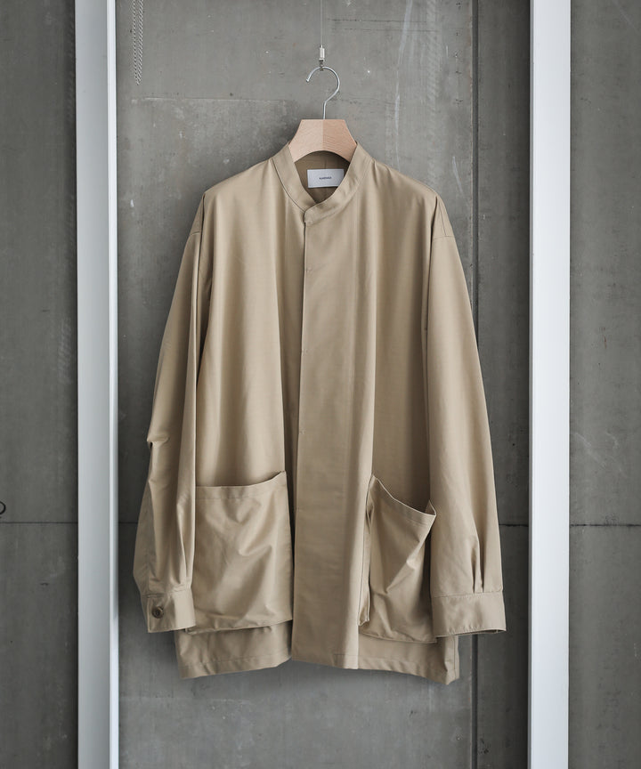 【KANEMASA】TYPEWRITER KNIT TECHNO COVERALLS - BEIGE