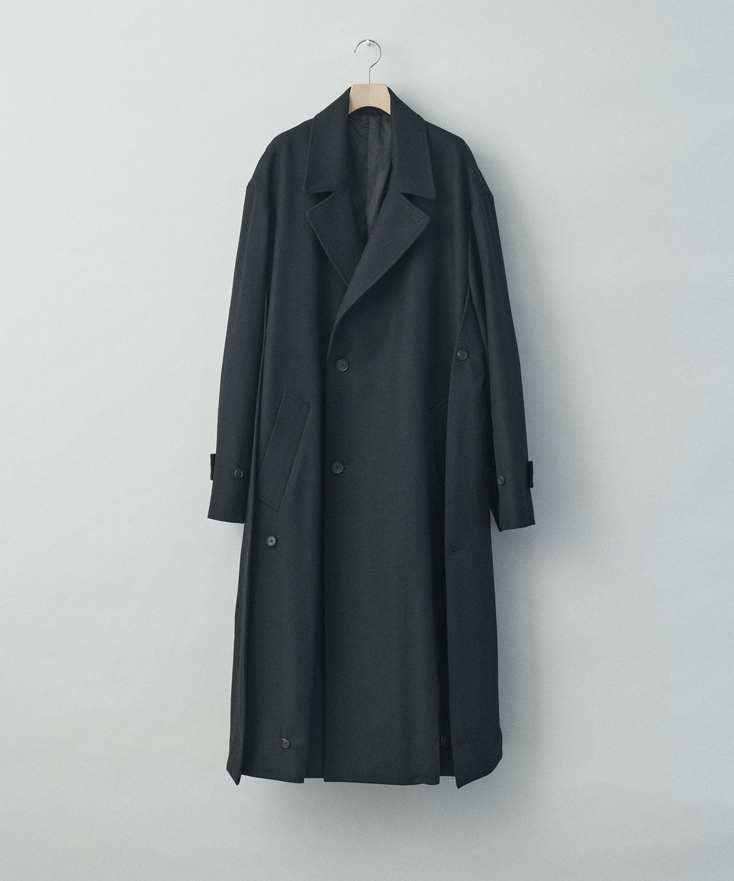 stein 22aw Oversized Layered Single Coat
