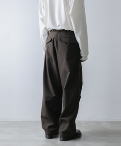 stein】MILITARY WIDE OVER TROUSERS | 公式通販サイト session