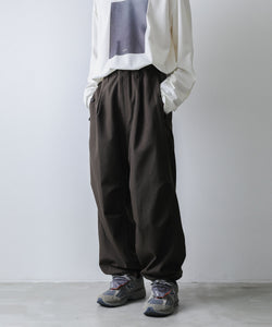 stein 22ss MILITARY OVER TROUSERS