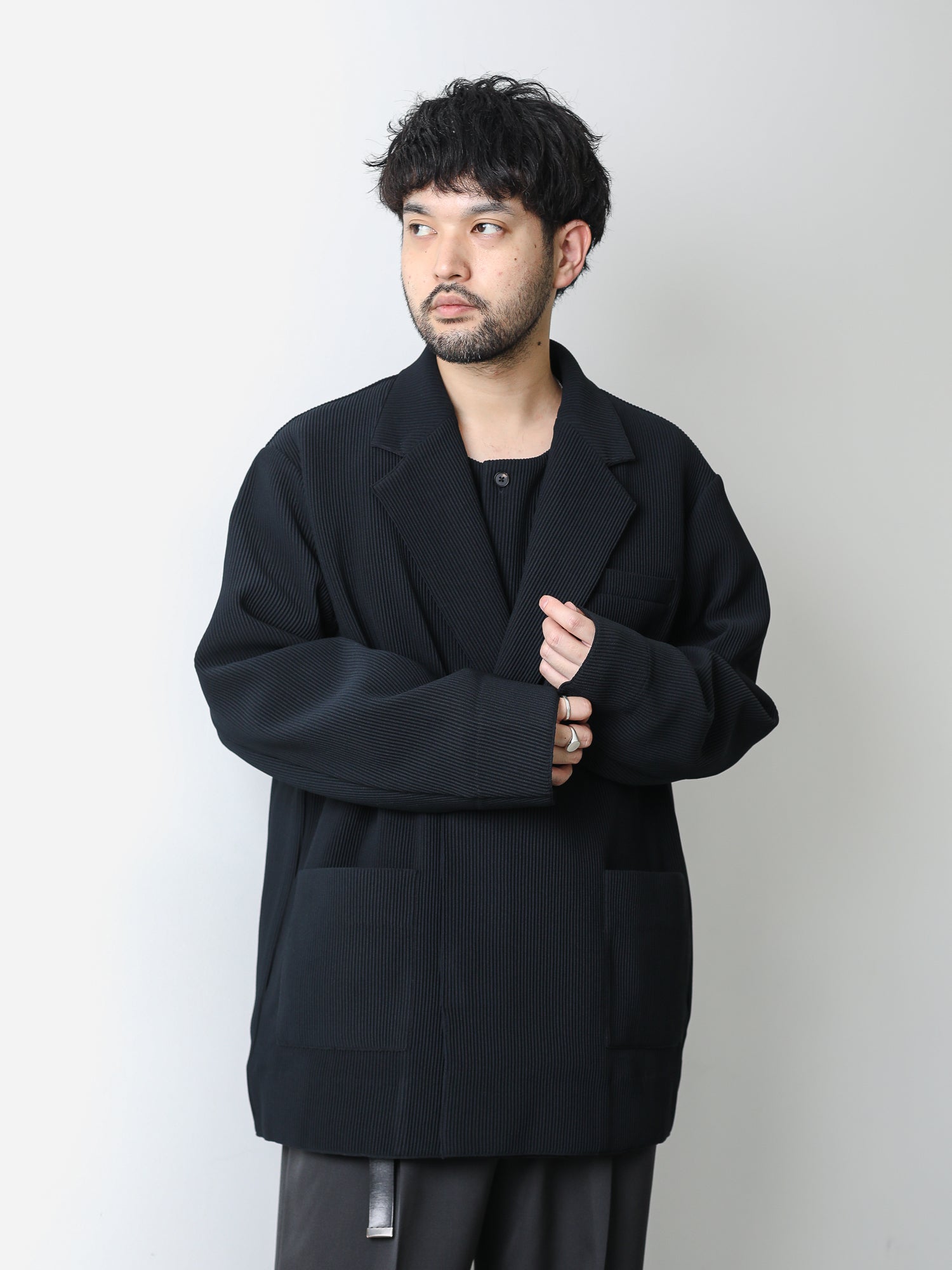 stein】OVERSIZED GRADATION PLEATS JACKET | 公式通販サイト session ...