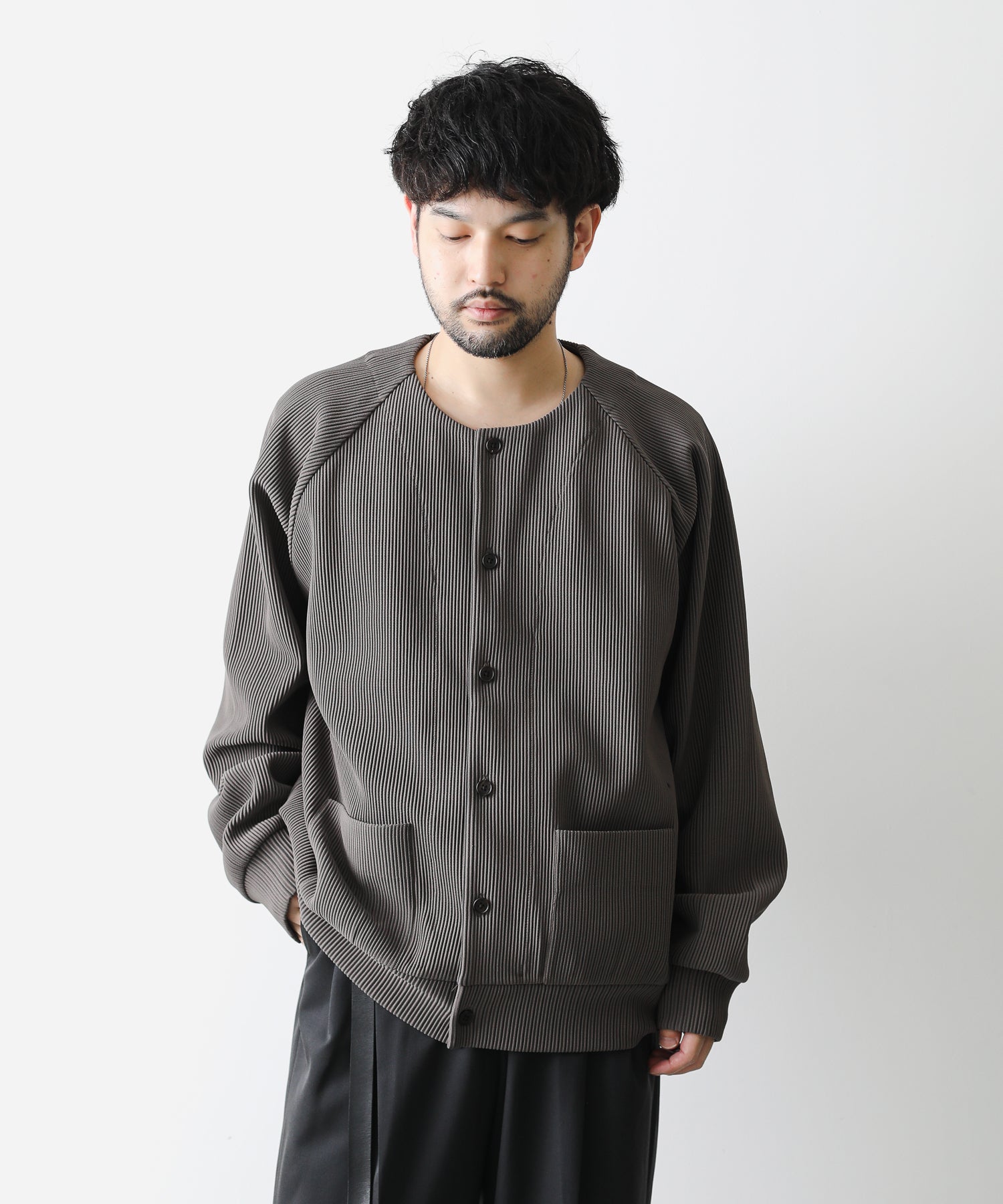 stein】GRADATION PLEATS CARDIGAN | 公式通販サイト session(セッション)