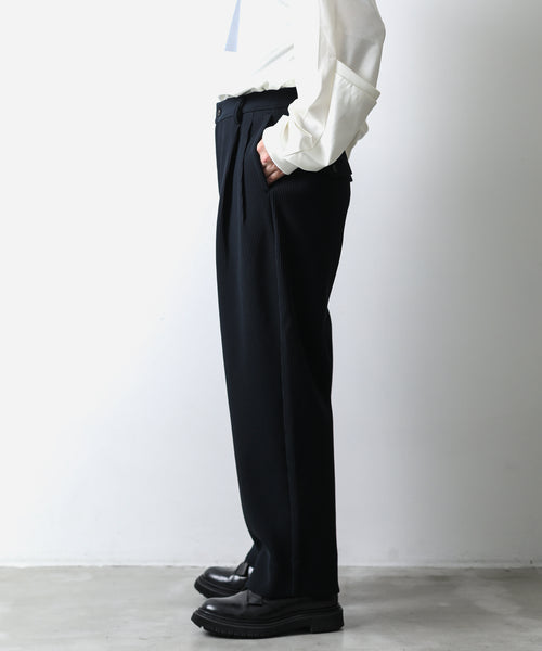 stein】GRADATION PLEATS WIDE TROUSERS | 公式通販サイト session