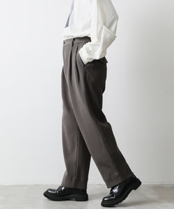 stein】GRADATION PLEATS WIDE TROUSERS | 公式通販サイト session ...