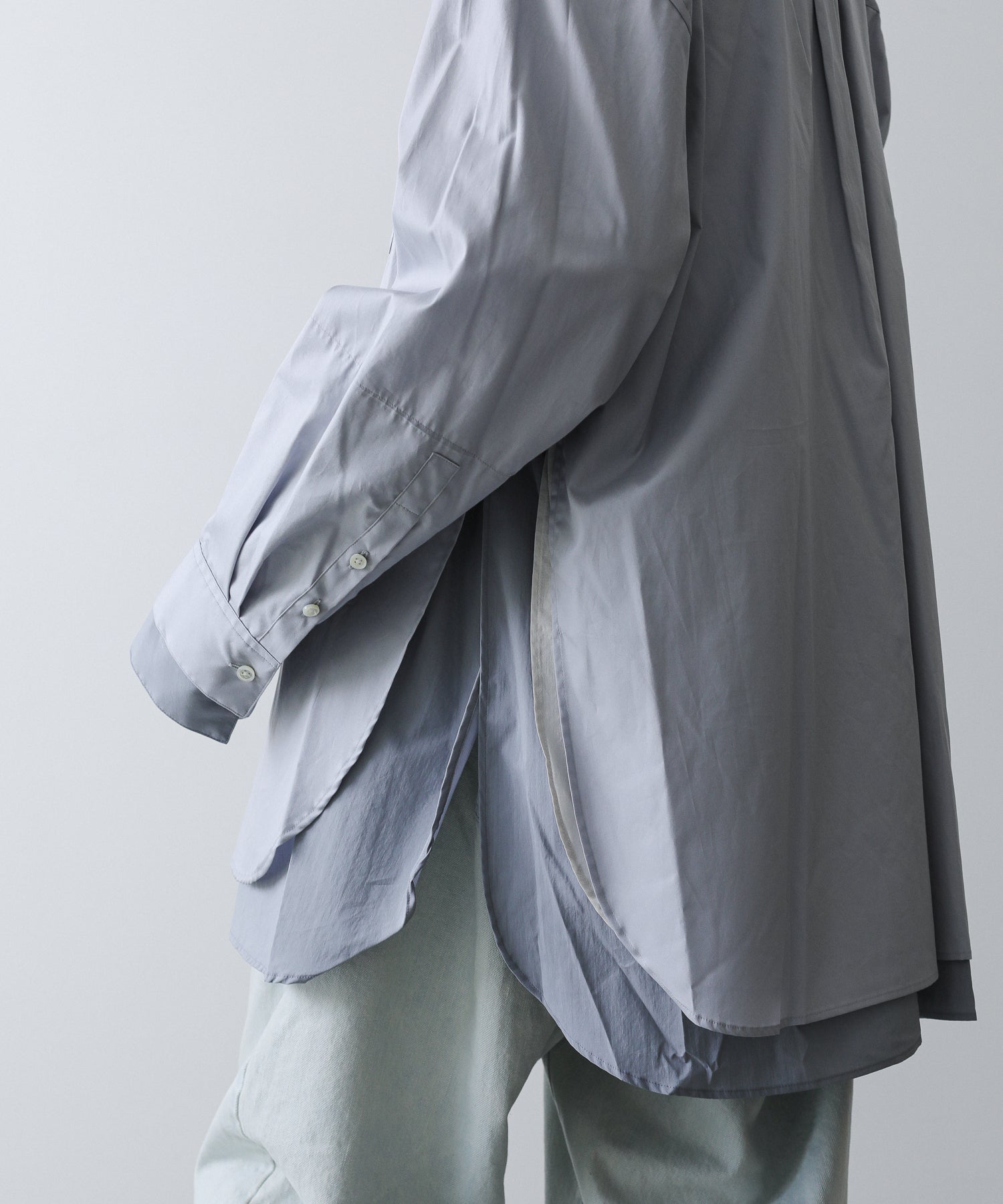 steinOVERSIZED LAYERED SHIRT   公式通販サイト sessionセッション