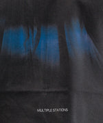 画像をギャラリービューアに読み込む, stein(シュタイン)の23SSコレクションのPRINT TEE (MERCERISED COTTON) [BLUE] のWHITE
