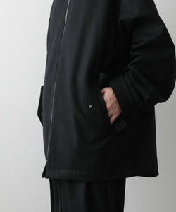 stein Melton Zip Half Coat