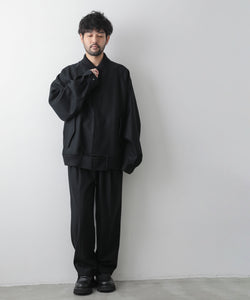 stein】OVERSIZED MELTON STUDIUM JACKET | 公式通販サイト session