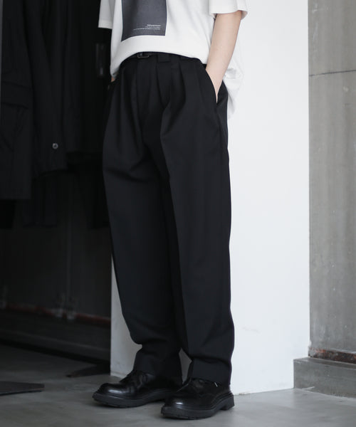 【stein】DOUBLE WIDE TROUSERS