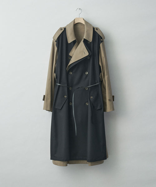 stein】OVERSIZED DOUBLE LAPELLED TRENCH COAT | 公式通販サイト ...