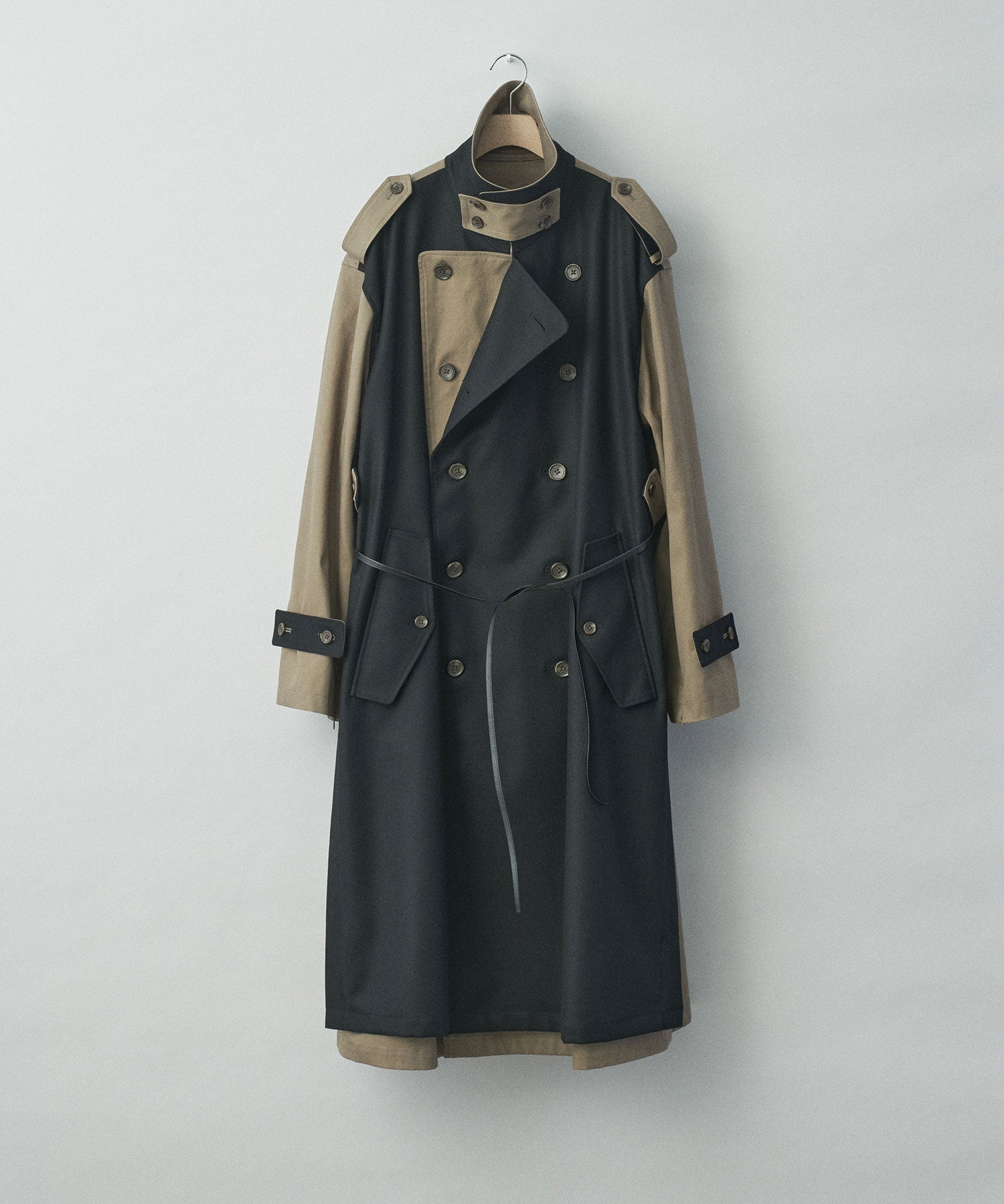 stein】OVERSIZED DOUBLE LAPELLED TRENCH COAT | 公式通販サイト 