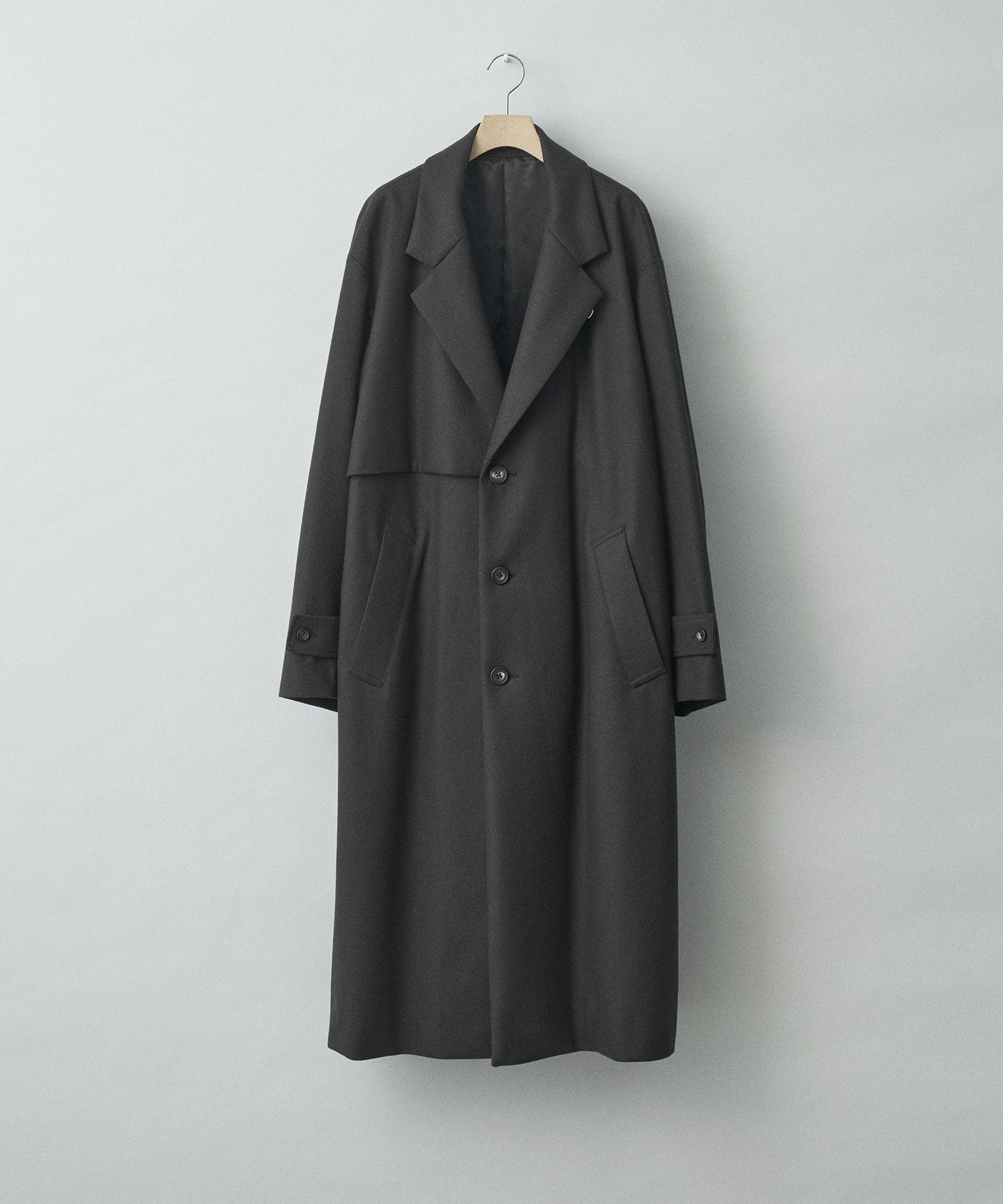stein 22AW LayChesterCoat SHADE CHARCOAL-