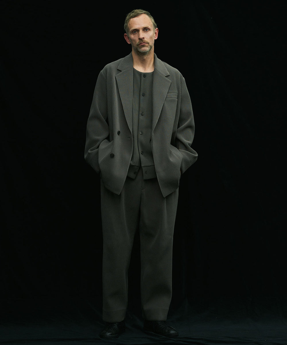 【stein】OVERSIZED GRADATION PLEATS JACKET | 公式通販サイト session(セッション)