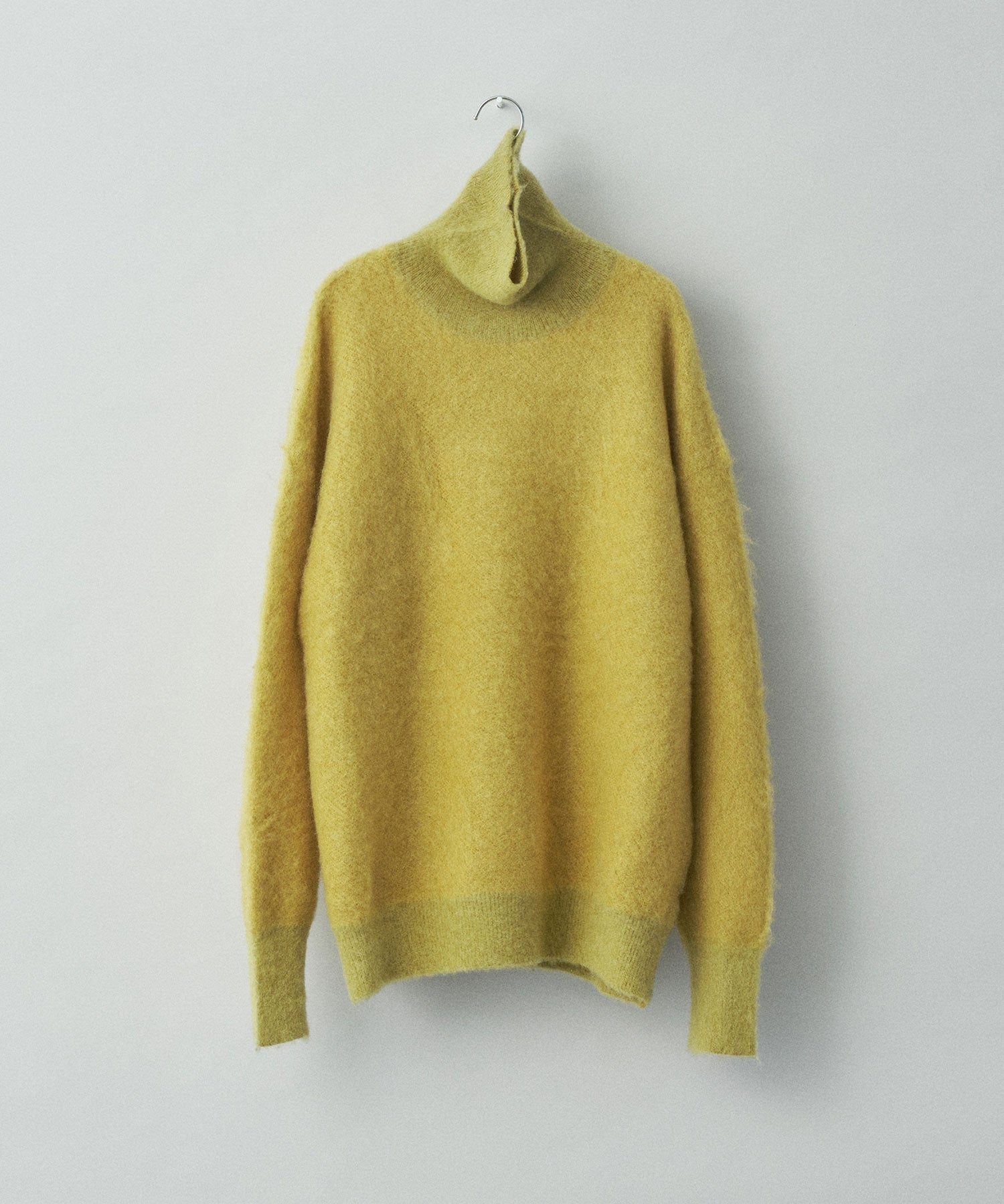 stein Mohair Loose High Neck Knit モヘヤニット