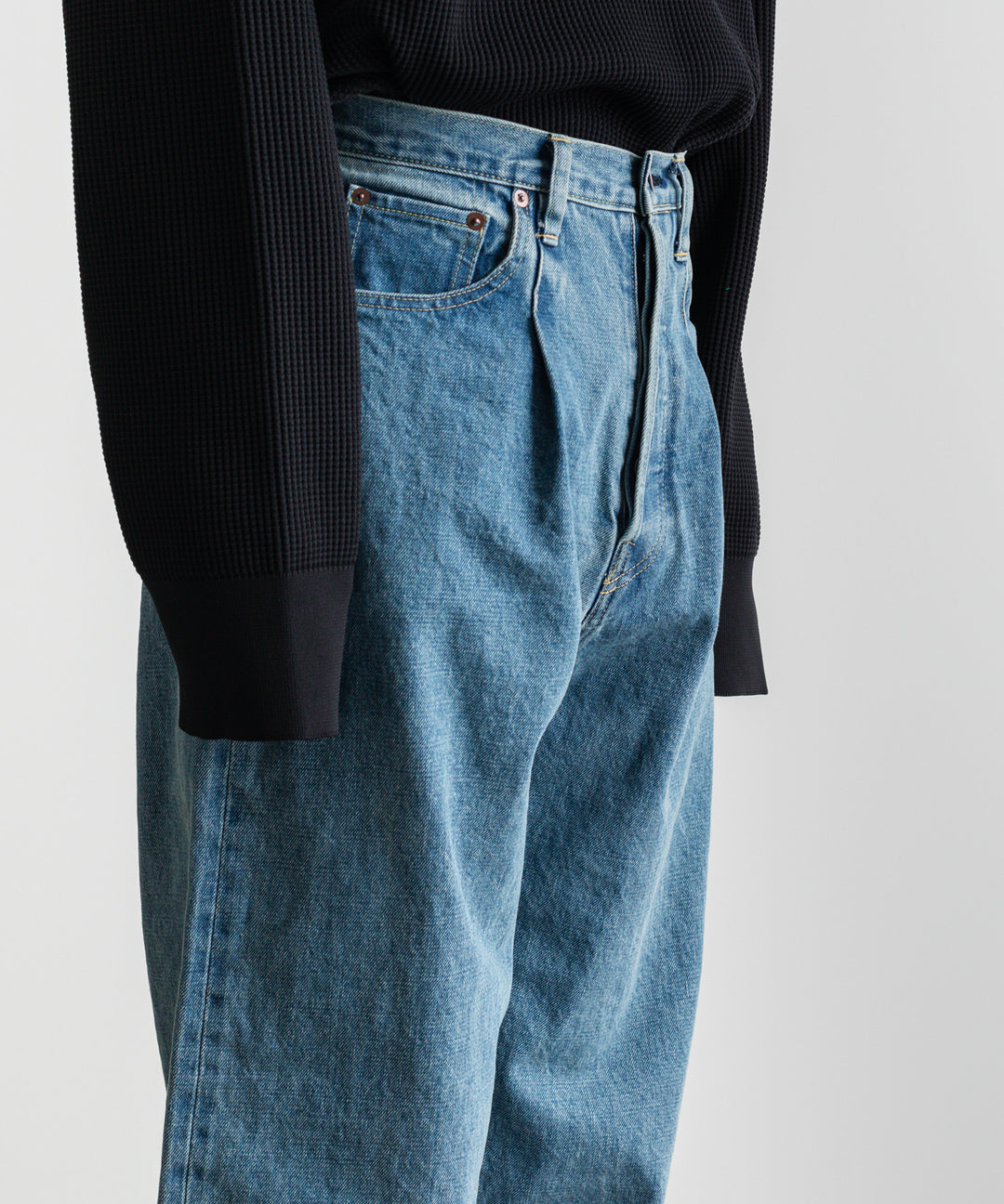 stein(シュタイン)の23SSコレクションの5PK VINTAGE REPRODUCTION DENIM JEANSのINDIGO