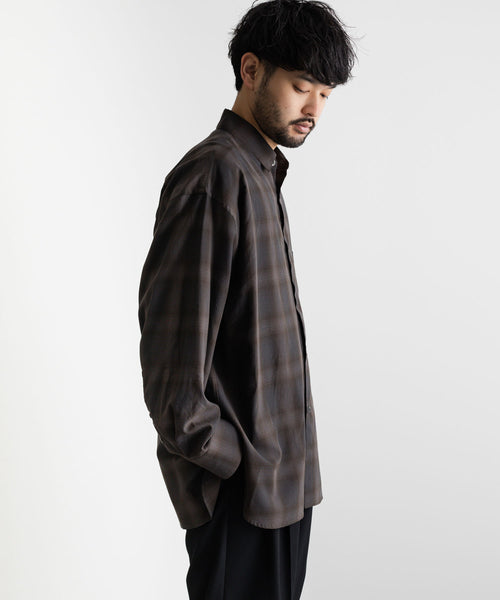 stein Oversized Down Pat Shirt OMBRE